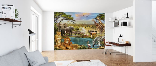 PHOTOWALL / Fantasy Savanna Animals (e317693)