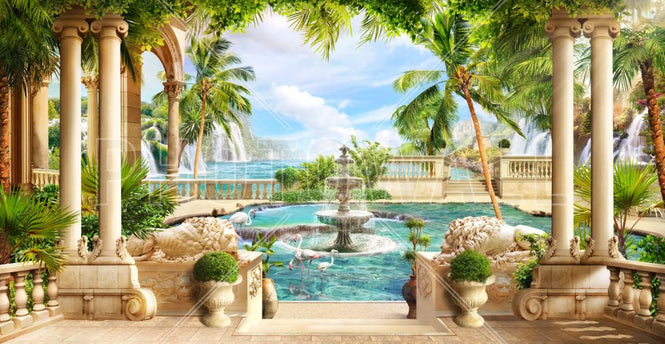 PHOTOWALL / Fountain in Paradise (e317709)