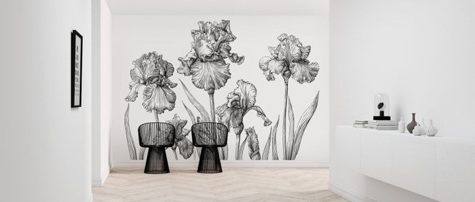 PHOTOWALL / Iris - Vintage Pale (e318235)
