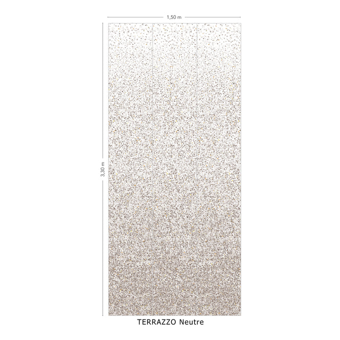Isidore Leroy / NATURELS / TERRAZZO Neutre 6241303 【3パネル1セット】
