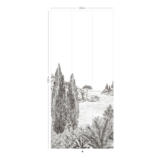 Isidore Leroy / Collection Anastasie / CYPRES Gris A 6243201【Aセット(3パネル)】