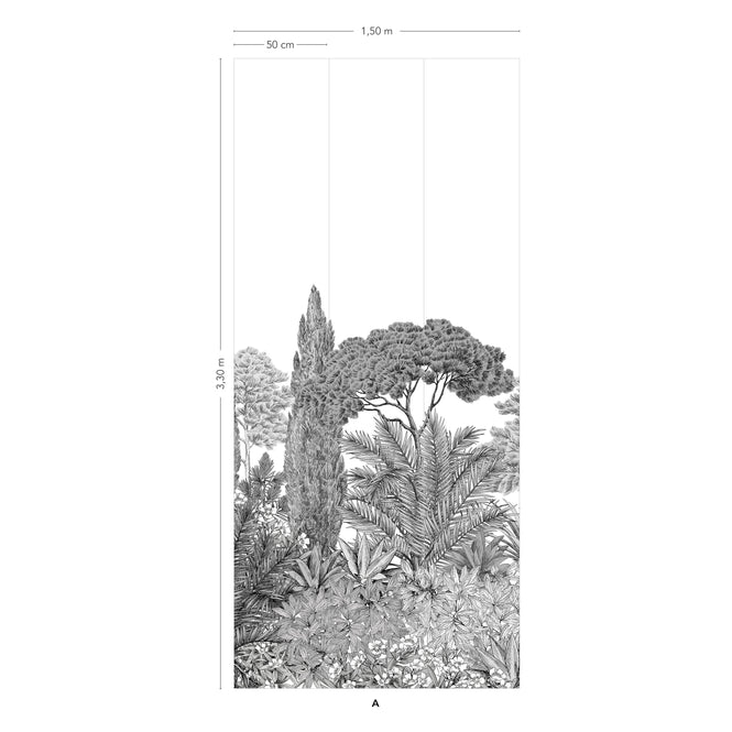 Isidore Leroy / Collection Anastasie / RIVIERA Grisaille A 6243301【Aセット(3パネル)】