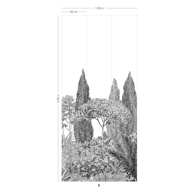 Isidore Leroy / Collection Anastasie / RIVIERA Grisaille B 6243302【Bセット(3パネル)】