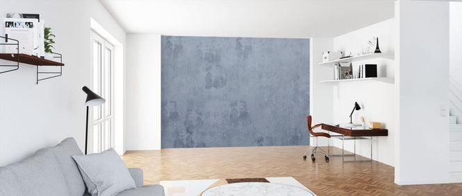 PHOTOWALL / Torn Concrete Wall - Azure (e318438)