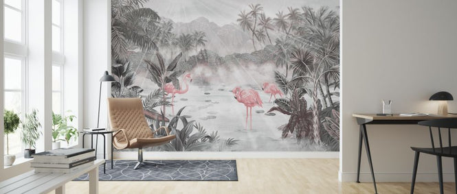PHOTOWALL / Flamingo Essay - Pearl (e318654)