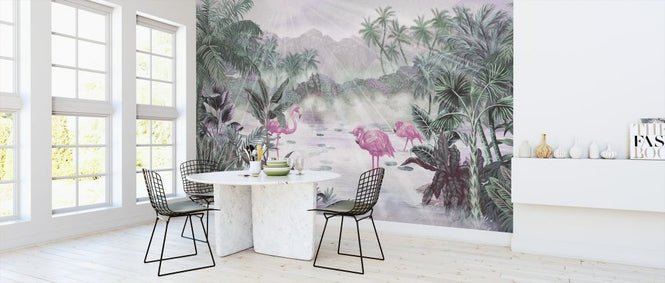 PHOTOWALL / Flamingo Essay - Rose (e318655)