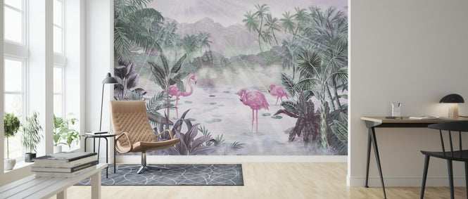 PHOTOWALL / Flamingo Essay - Rose (e318655)
