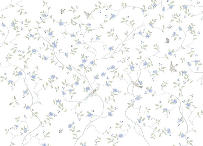 PHOTOWALL / Birds and Flowers Bliss (e318857)