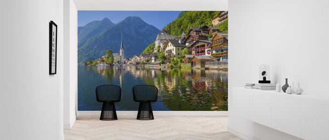 PHOTOWALL / Mountain Village in the Alps (e317942)