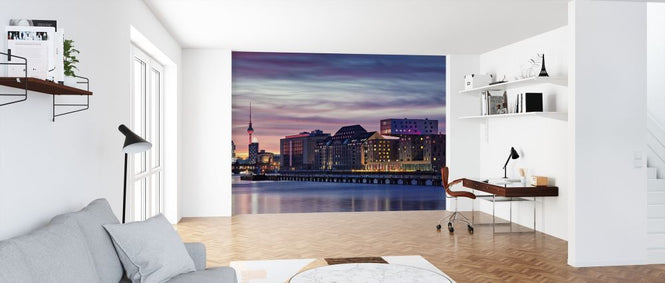 PHOTOWALL / Cloudy Sunset in Berlin (e318044)