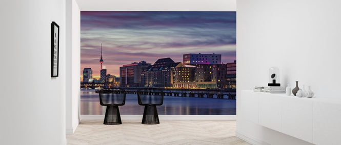 PHOTOWALL / Cloudy Sunset in Berlin (e318044)