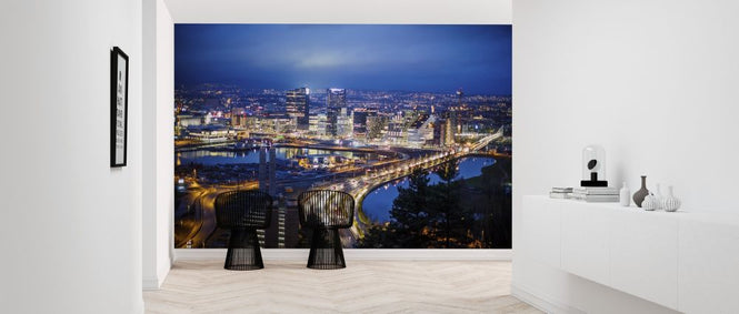 PHOTOWALL / Illuminated Oslo (e318045)