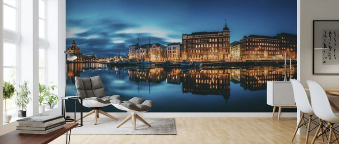 PHOTOWALL / Kanavaranta Street at Night (e318068)