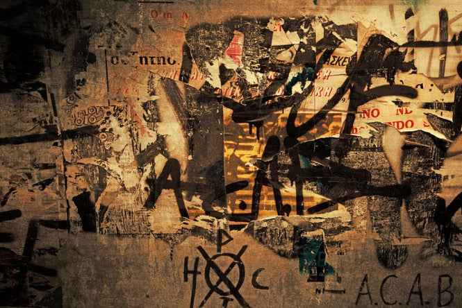 PHOTOWALL / Dark Grunge Wall (e318083)