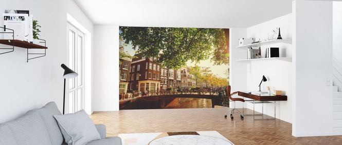 PHOTOWALL / Bridge in Amsterdam (e318110)