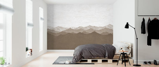 PHOTOWALL / Montagne - Brown (e320293)