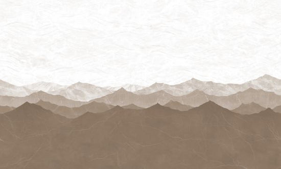 PHOTOWALL / Montagne - Brown (e320293)