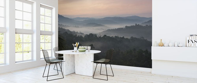 PHOTOWALL / Misty Hills at Sunrise (e318301)