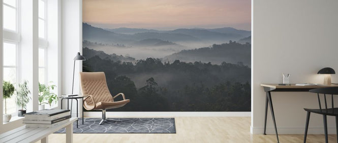 PHOTOWALL / Misty Hills at Sunrise (e318301)