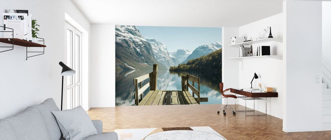 PHOTOWALL / Wooden Pier at the Lake (e318143)