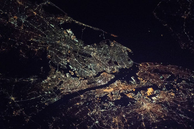 PHOTOWALL / New York City Night Space (e318145)