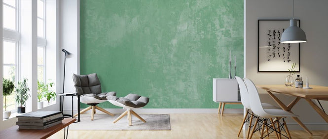 PHOTOWALL / Old Green Concrete Wall (e318156)