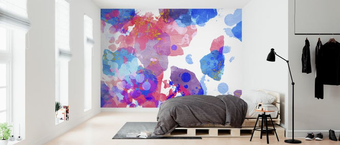 PHOTOWALL / Vibrant Watercolor Splashes (e318506)