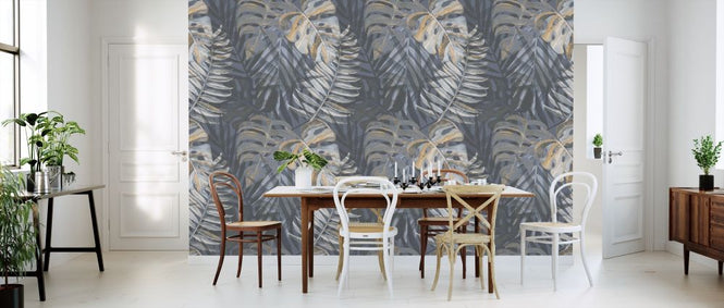 PHOTOWALL / Watercolor Tropical Leaves (e318517)