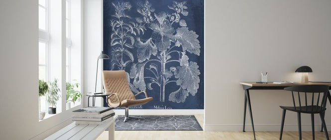 PHOTOWALL / Besler Leaves in Indigo (e320425)