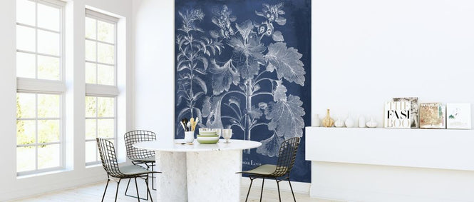 PHOTOWALL / Besler Leaves in Indigo (e320425)