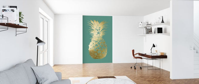 PHOTOWALL / Pineapple on Emerald (e320575)