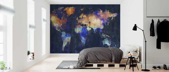 PHOTOWALL / Flowing Color Map - Blue (e320966)