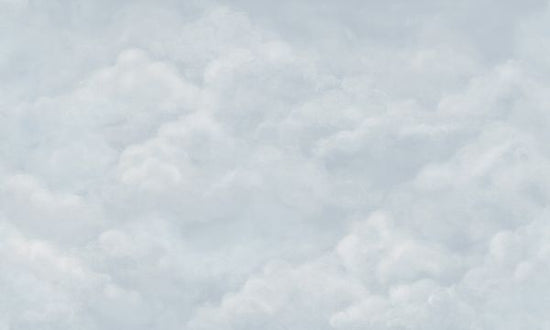 PHOTOWALL / Tender Clouds - Soft Blue (e320869)