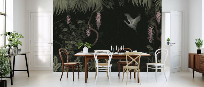 PHOTOWALL / Tranquil Scenery - Dark Sage (e321291)