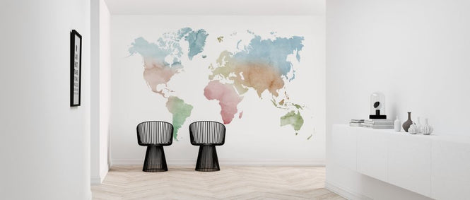 PHOTOWALL / Watercolor World Pastel Colors (e321176)