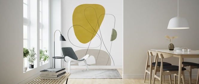 PHOTOWALL / Abstraction with Gray Lines I (e321227)