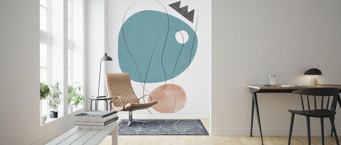 PHOTOWALL / Abstraction with Gray Lines V (e321231)