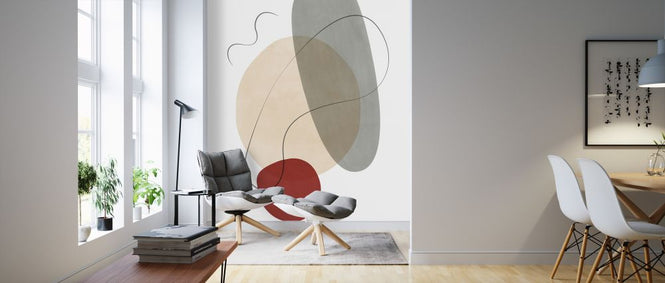 PHOTOWALL / Abstraction with Gray Lines VII (e321233)