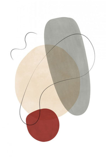 PHOTOWALL / Abstraction with Gray Lines VII (e321233)