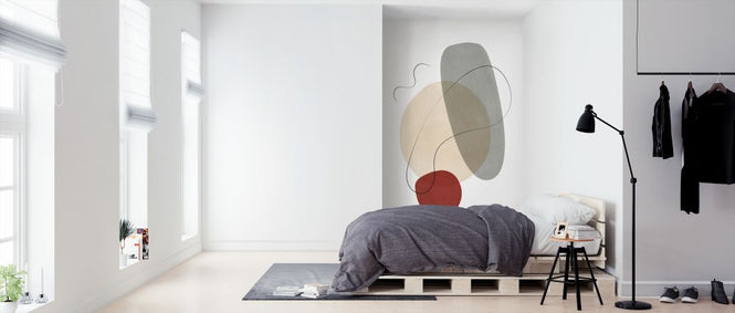 PHOTOWALL / Abstraction with Gray Lines VII (e321233)