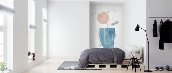 PHOTOWALL / Abstraction with Gray Lines IX (e321235)