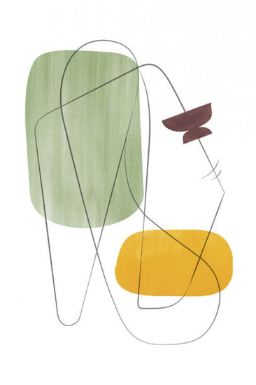 PHOTOWALL / Abstraction with Gray Lines X (e321236)