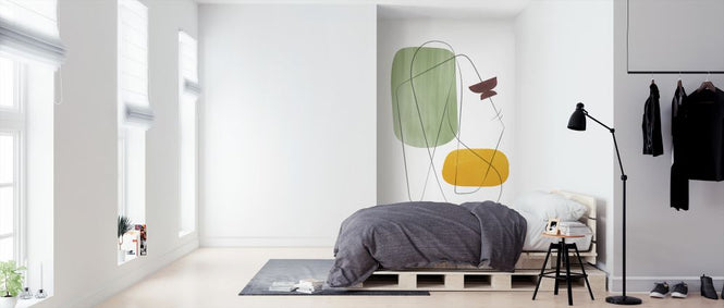 PHOTOWALL / Abstraction with Gray Lines X (e321236)