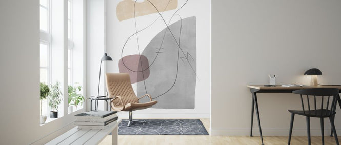 PHOTOWALL / Abstraction with Gray Lines XI (e321237)