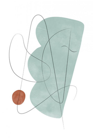 PHOTOWALL / Abstraction with Gray Lines XII (e321238)