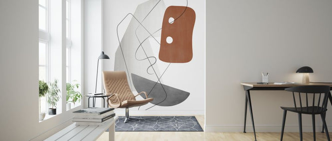 PHOTOWALL / Abstraction with Gray Lines XIII (e321239)