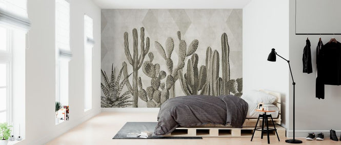 PHOTOWALL / Atacama Cactus II - Sepia (e321676)