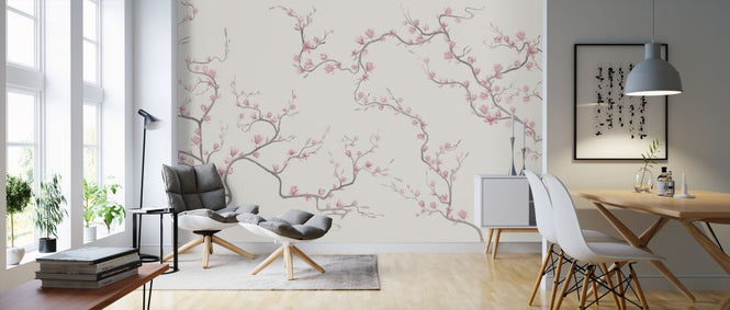PHOTOWALL / Flourishing Magnolia - Natur (e322730)