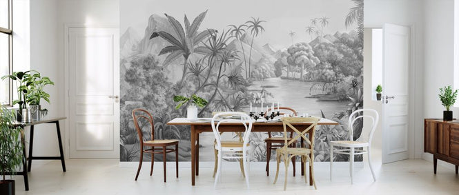 PHOTOWALL / Tangled Jungle II - Grayscale (e322235)