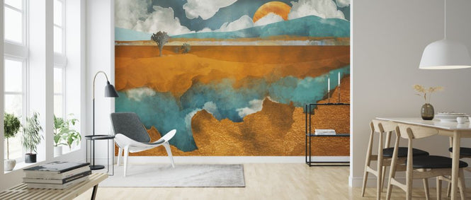 PHOTOWALL / Desert River - SpaceFrogDesigns (e322215)